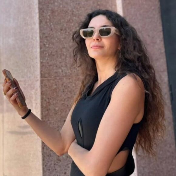 Off-White GREELEY Women Sunglasses Beige Green Square OERI115 GREELEY 1755 NEW main image 7